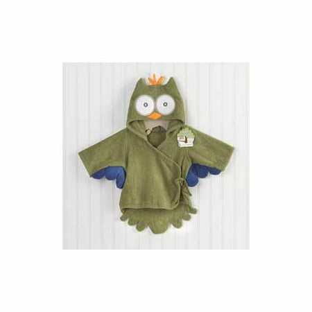 My Little Night Owl Hooded Terry Spa Robe by - BA14006GN