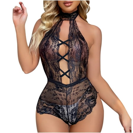 FY24 Tax Time Lingerie For Womens PEZHADA Ladies Cute Girl Solid Erotic Lingerie Sexy Shivering Halter One-piece Suit Regular Push-Up Bra Black XXL
FY24 Tax Time Lingerie For Womens PEZHADA Ladies Cute Girl Solid Erotic Lingerie Sexy Shivering Halter One-piece Suit Regular Push-Up Bra Black XXL