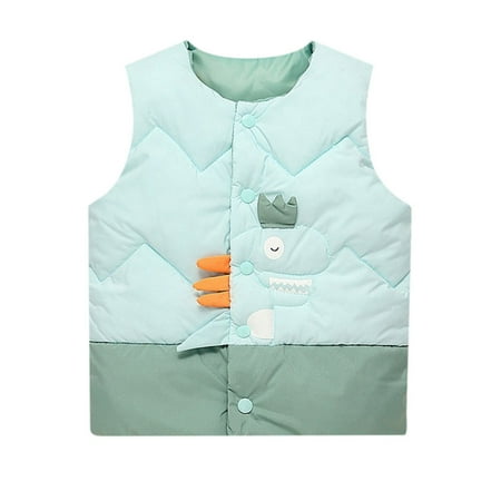 IEUIBX Girls Outerwear Jackets & Coats Kids Toddler Boy Girl 3D Dinosaur Vest Outwear Light Sleeveless Warm Jacket Fall Winter Spring Blue 3-4 Years 
IEUIBX Girls Outerwear Jackets & Coats Kids Toddler Boy Girl 3D Dinosaur Vest Outwear Light Sleeveless Warm Jacket Fall Winter Spring Blue 3-4 Years