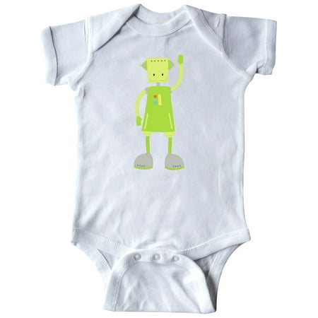 Inktastic Cute Robot Smiling Robot Green Robot Gift Baby Boy or Baby Girl Bodysuit
Inktastic Cute Robot Smiling Robot Green Robot Gift Baby Boy or Baby Girl Bodysuit