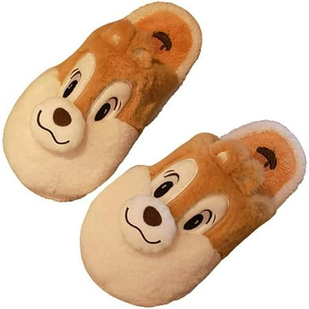 CoCopeaunt Women Men Fluffy Fur Warm Memory Foam House Shoes Cute Fashion Faithful Happy Smile Dog Slippers Indoor
CoCopeaunt Women Men Fluffy Fur Warm Memory Foam House Shoes Cute Fashion Faithful Happy Smile Dog Slippers Indoor