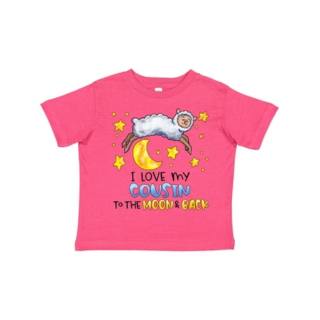 Inktastic I Love My Cousin to the Moon and Back Cute Sheep Gift Toddler Boy or Toddler Girl T-Shirt
Inktastic I Love My Cousin to the Moon and Back Cute Sheep Gift Toddler Boy or Toddler Girl T-Shirt