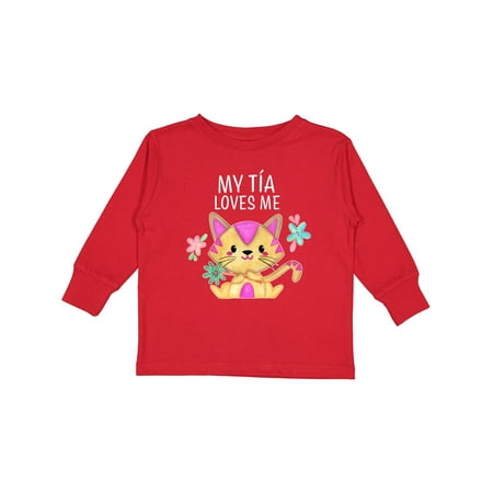 Inktastic My Tía Loves Me with Cute Kitten and Flowers Gift Toddler Boy or Toddler Girl Long Sleeve T-Shirt
Inktastic My Tía Loves Me with Cute Kitten and Flowers Gift Toddler Boy or Toddler Girl Long Sleeve T-Shirt