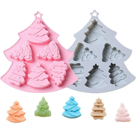 Christmas Silicone Molds Christmas Tree Shape Silicone Baking Molds for Making Chocolate Cake Jelly Fondant Candy (2 Packs)
Christmas Silicone Molds Christmas Tree Shape Silicone Baking Molds for Making Chocolate Cake Jelly Fondant Candy (2 Packs)