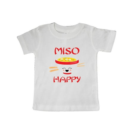 Inktastic Kawaii Miso Happy Gift Baby Boy or Baby Girl T-Shirt