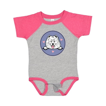 Inktastic Samoyed Dog Lover Gifts Gift Baby Girl Bodysuit