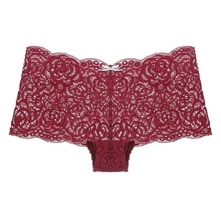 huanledash Women Briefs Mid-rise Solid Color Seamless Women Panties See-through Crochet Floral Lace Briefs
huanledash Women Briefs Mid-rise Solid Color Seamless Women Panties See-through Crochet Floral Lace Briefs