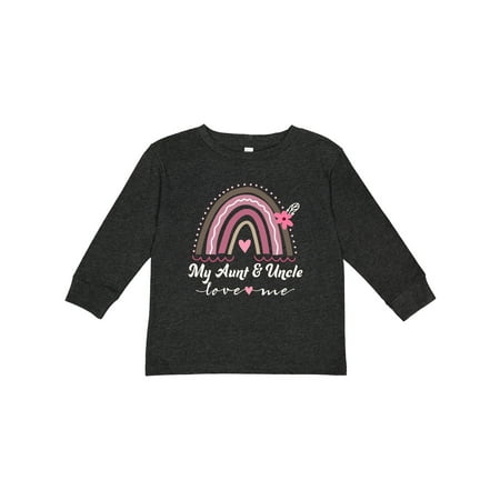 Inktastic Aunt and Uncle Love Me Niece Girls Rainbow Gift Toddler Toddler Girl Long Sleeve T-Shirt
Inktastic Aunt and Uncle Love Me Niece Girls Rainbow Gift Toddler Toddler Girl Long Sleeve T-Shirt
