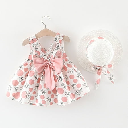 Baby clothes for girls Toddler Baby Kids Girl Sleeveless Strap Dot Print Bow Princess Dresses Hat CHMORA
Baby clothes for girls Toddler Baby Kids Girl Sleeveless Strap Dot Print Bow Princess Dresses Hat CHMORA