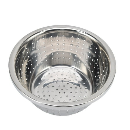 Vegetable Washing Basket Rustproof Multifunction Stainless Steel Colander for Kitchen Household Silver18cm
Vegetable Washing Basket Rustproof Multifunction Stainless Steel Colander for Kitchen Household Silver18cm