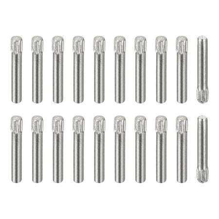 1.5x10mm 304 Stainless Steel Dowel Pins 20 Pack Knurled Head Flat End Dowel Pin
1.5x10mm 304 Stainless Steel Dowel Pins 20 Pack Knurled Head Flat End Dowel Pin