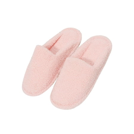Ferndule Womens Fuzzy Home Shoe Indoor Non-slip Closed Toe Winter Warm Slippers Comfort Plush Lining Clog Slipper Pink 8.5-9
Ferndule Womens Fuzzy Home Shoe Indoor Non-slip Closed Toe Winter Warm Slippers Comfort Plush Lining Clog Slipper Pink 8.5-9