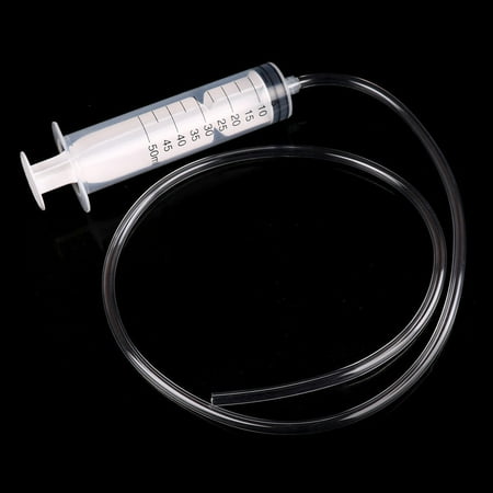 50ML Plastic Syringe With 80Cm Length Tube For Hydroponics Lab Tool