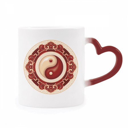 China Taichi Pattern Eight Diagram Heat Sensitive Mug Red Color Changing Stoneware Cup
China Taichi Pattern Eight Diagram Heat Sensitive Mug Red Color Changing Stoneware Cup