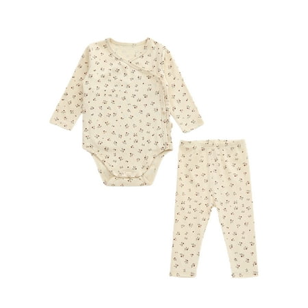 Lumento Baby Cute Photograph 2Pcs Outfit Suit Elastic Waist Buttons Romper Outfits Casual Fruit Printed Rompers + Pants Small Rose 80cm
Lumento Baby Cute Photograph 2Pcs Outfit Suit Elastic Waist Buttons Romper Outfits Casual Fruit Printed Rompers + Pants Small Rose 80cm
