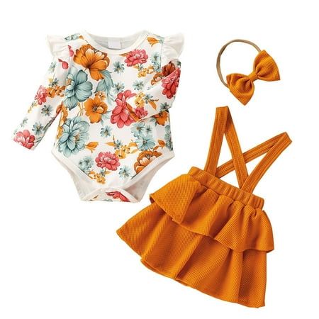 TDuzdltu Autumn Children s Girl s Clothing Set Long Sleeve Jumpsuit Suspenders Skirt With Headband GIft on Clearance
TDuzdltu Autumn Children s Girl s Clothing Set Long Sleeve Jumpsuit Suspenders Skirt With Headband GIft on Clearance