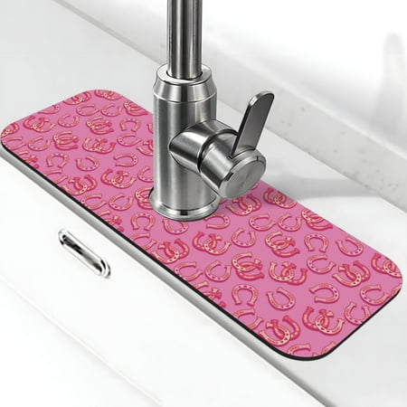 Matuu Cute Cowgirl for Kitchen Sink Splash Guard Faucet Mat for Kitchen Sink for Kitchen Bathroom Faucet Mat (15 x 5.5 )
Matuu Cute Cowgirl for Kitchen Sink Splash Guard Faucet Mat for Kitchen Sink for Kitchen Bathroom Faucet Mat (15 x 5.5 )