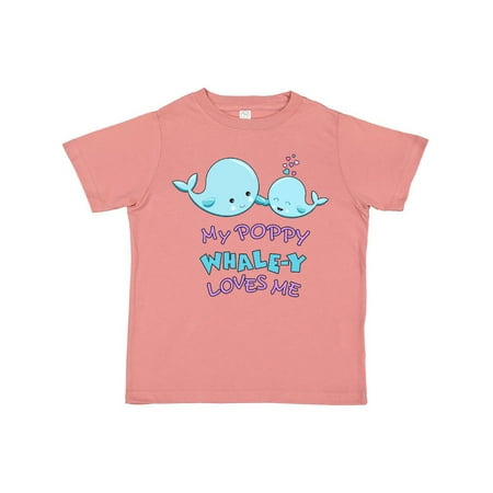 Inktastic My Poppy Whale-y Loves Me Gift Toddler Boy or Toddler Girl T-Shirt
Inktastic My Poppy Whale-y Loves Me Gift Toddler Boy or Toddler Girl T-Shirt