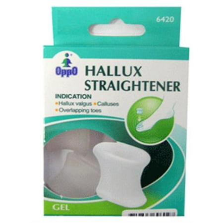 Oppo Toe Separator Hallux Straighteners Gel, Large (6420) 2 Pack (Pack of 6)