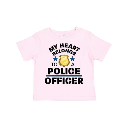 Inktastic My Heart Belongs to a Police Officer Gift Toddler Boy or Toddler Girl T-Shirt
Inktastic My Heart Belongs to a Police Officer Gift Toddler Boy or Toddler Girl T-Shirt