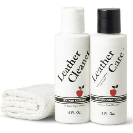 Apple Leather Cleaner & Conditioner Kit - for Use On Leather Purses Handbags Shoes Boots & Accessories - Safe On Colored and Natural Leather
Apple Leather Cleaner & Conditioner Kit - for Use On Leather Purses Handbags Shoes Boots & Accessories - Safe On Colored and Natural Leather