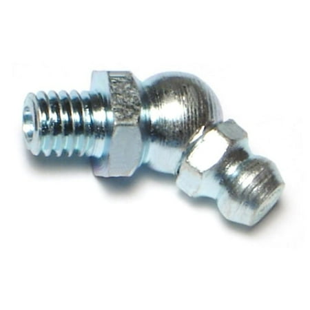 6mm-1.0 x 10mm x 20mm Zinc Plated Steel Coarse Thread 45 Degree Angle Grease Fittings
6mm-1.0 x 10mm x 20mm Zinc Plated Steel Coarse Thread 45 Degree Angle Grease Fittings