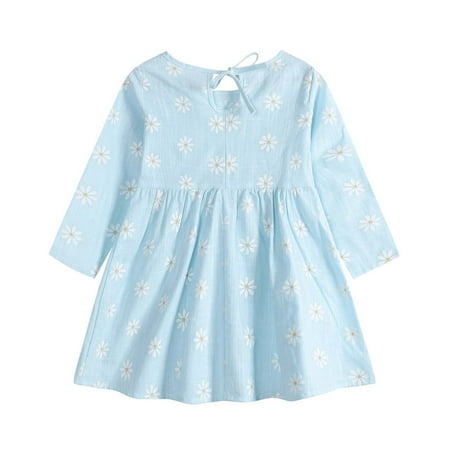 Odeerbi Clearance Girls Dresses Baby Girl Clothes Toddler Clothing Long Sleeve One-Piece Floral Print Dress Autumn Kids Skirt
Odeerbi Clearance Girls Dresses Baby Girl Clothes Toddler Clothing Long Sleeve One-Piece Floral Print Dress Autumn Kids Skirt