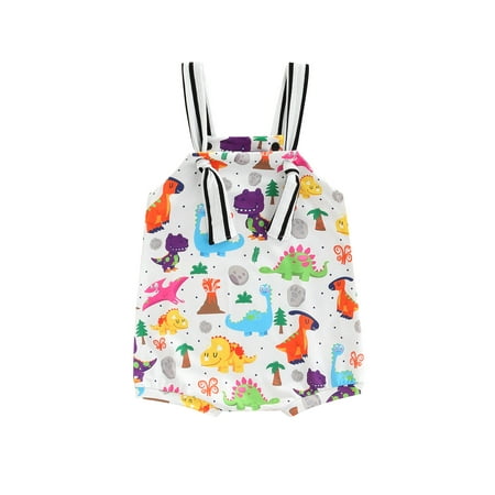 Suanret Newborn Infant Baby Boys Girls Romper Avocado Doughnut Animal Dinosaur Button Sleeveless One Piece Jumpsuit Multicolor Dinosaur 0-6 Months
Suanret Newborn Infant Baby Boys Girls Romper Avocado Doughnut Animal Dinosaur Button Sleeveless One Piece Jumpsuit Multicolor Dinosaur 0-6 Months