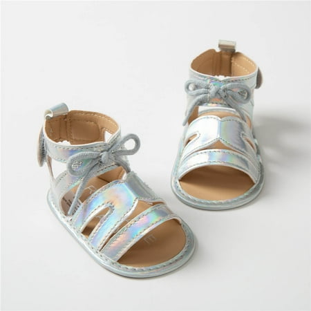 〖Yilirongyumm〗 Baby Sandals Walking Shoes Flat Sandals Sole Baby Rubber Girls Lacing Soft Non-Slip Baby Shoes
〖Yilirongyumm〗 Baby Sandals Walking Shoes Flat Sandals Sole Baby Rubber Girls Lacing Soft Non-Slip Baby Shoes
