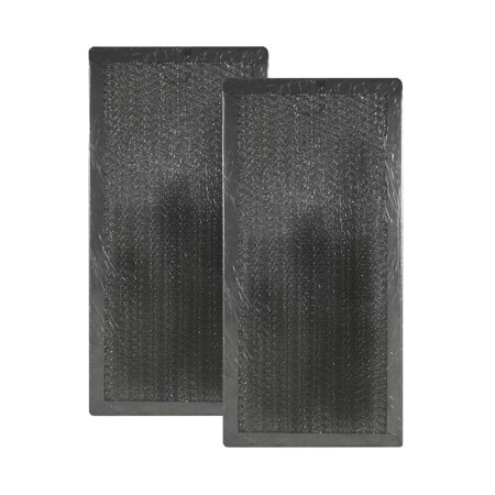 2 PACK 5-3/8 X 11-5/8 X 3/32 Microwave Oven Aluminum Grease Filters AFF78-M by...