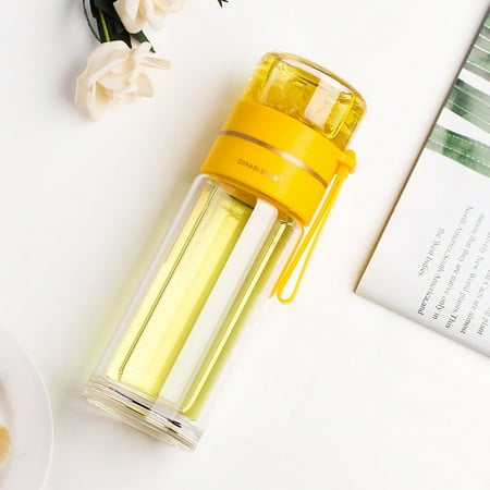 Glass Water Bottle With Tea Infuser Filter Tea Separation Double Wall Glass Bottle Leakproof Water Bottle
Glass Water Bottle With Tea Infuser Filter Tea Separation Double Wall Glass Bottle Leakproof Water Bottle