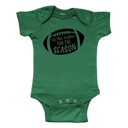 Inktastic Tis the Reason for the Season Black Football Silhouette Gift Baby Boy or Baby Girl Bodysuit
Inktastic Tis the Reason for the Season Black Football Silhouette Gift Baby Boy or Baby Girl Bodysuit