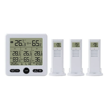 Multifunctional Wireless Thermometer And Hygrometer Wireless Sensors Remote Indoor Hygrometer Three With Outdoor
Multifunctional Wireless Thermometer And Hygrometer Wireless Sensors Remote Indoor Hygrometer Three With Outdoor