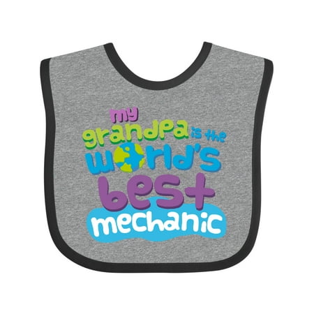 Inktastic Mechanic Grandpa Gift Baby Boy or Baby Girl Bib
