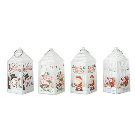 LICHENGTAI 4 Pieces LED Christmas Decoration Lanterns Battery Operated New Year Birthday Thanksgiving Valentine Day Gift for Home Decor Holiday Party Bedroom White
LICHENGTAI 4 Pieces LED Christmas Decoration Lanterns Battery Operated New Year Birthday Thanksgiving Valentine Day Gift for Home Decor Holiday Party Bedroom White