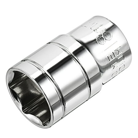 1/2-inch Drive 18mm 6-Point Shallow Socket Cr-V