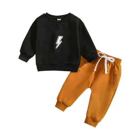 Otqutp Baby Casual Tops Toddler Boys Girls Set Letter Printing Sweater Solid Color Lace Up Pants Two Piece for Party Birthday School
Otqutp Baby Casual Tops Toddler Boys Girls Set Letter Printing Sweater Solid Color Lace Up Pants Two Piece for Party Birthday School