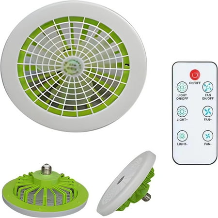 CFS Ceiling Fan With Lights Enclosed Low Profiles Fan Light E27 Lamp Head Hidden Quiet Electric Fan With Smart Remote Control Adjustable Brightness 3 Gears Wind Speed Timing Functi
CFS Ceiling Fan With Lights Enclosed Low Profiles Fan Light E27 Lamp Head Hidden Quiet Electric Fan With Smart Remote Control Adjustable Brightness 3 Gears Wind Speed Timing Functi