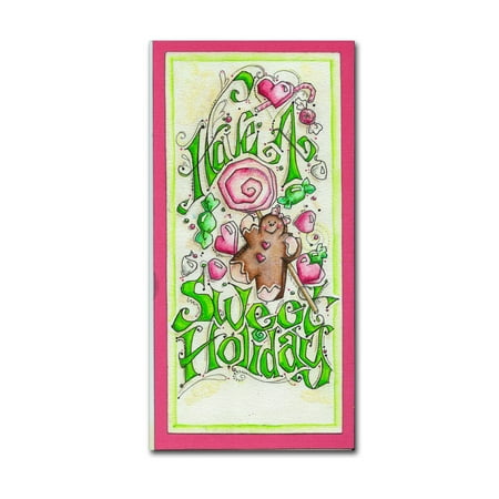 Trademark Fine Art 'Sweet Holidays' Canvas Art by Maureen Lisa Costello