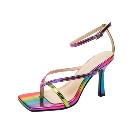 Honeeladyy Sales Online Women s Shoes Fashion Minimalistic Gradient Color Clip Toe Heel Sandals Slippers Flip Flop
Honeeladyy Sales Online Women s Shoes Fashion Minimalistic Gradient Color Clip Toe Heel Sandals Slippers Flip Flop