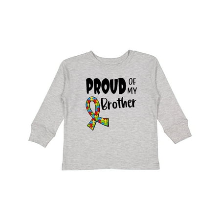Inktastic Proud of My Brother Autism Awareness Puzzle Piece Ribbon Boys or Girls Long Sleeve Toddler T-Shirt
Inktastic Proud of My Brother Autism Awareness Puzzle Piece Ribbon Boys or Girls Long Sleeve Toddler T-Shirt