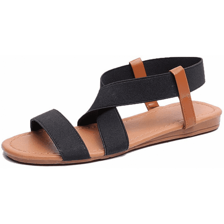 Wish Elastic Cute Flat Sandals for Women Casual Summer Beach Shoes Sandal Vacation Travel Gladiator Sandals ------ Black(Size 39) S1764
Wish Elastic Cute Flat Sandals for Women Casual Summer Beach Shoes Sandal Vacation Travel Gladiator Sandals ------ Black(Size 39) S1764