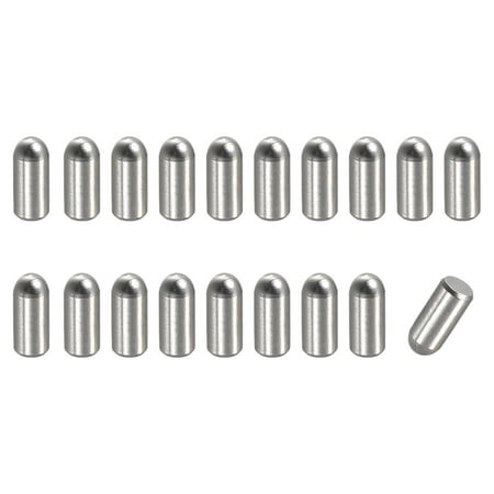 2.2x5mm Dowel Pins 20 Pack Round Head Flat Chamfered End Dowel Pin