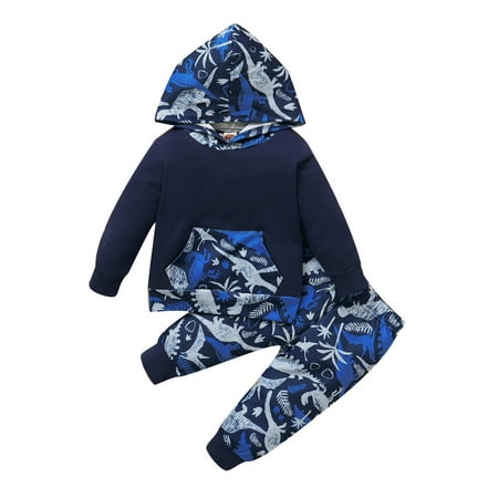 Honeeladyy Newborn Infant Baby Dinosaur Printed Hoodie Pullover Tops + Dinosaur Pants Sets Navy
Honeeladyy Newborn Infant Baby Dinosaur Printed Hoodie Pullover Tops + Dinosaur Pants Sets Navy