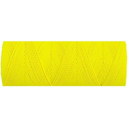 No. 18 x 500 ft. 8 oz Braided Nylon Yellow