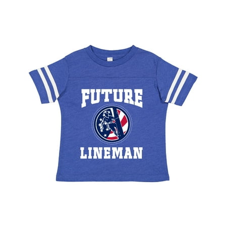 Inktastic Future Lineman Gift Toddler Boy Girl T-Shirt