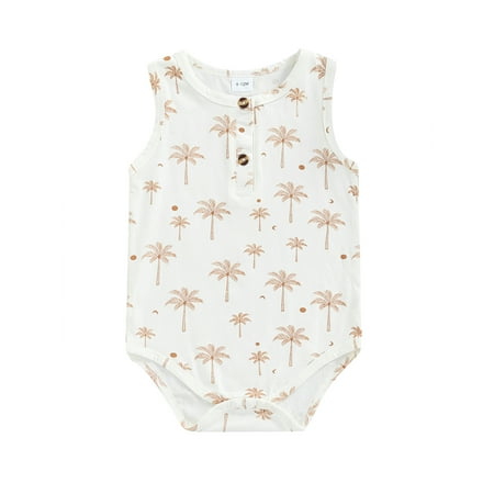 Binpure Baby Romper Print Design Sleeveless Round Neck Design Bottom Snap Button Summer Jumpsuit
Binpure Baby Romper Print Design Sleeveless Round Neck Design Bottom Snap Button Summer Jumpsuit