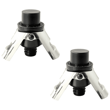 Champagne Stopper Stainless Steel Vacuum Sealed Wine Sparkling Bottle Closure Sealer Black
Champagne Stopper Stainless Steel Vacuum Sealed Wine Sparkling Bottle Closure Sealer Black