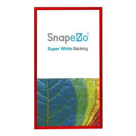 20x34 Red SnapeZo® Snap Frame - 1.2" Profile