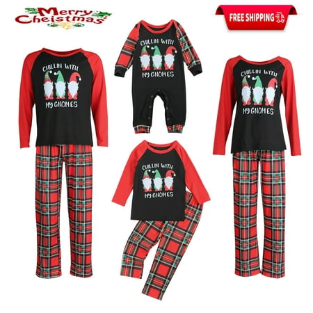 

Gueuusu Classic Christmas Pajamas For Family - Matching Pajamas Plaid